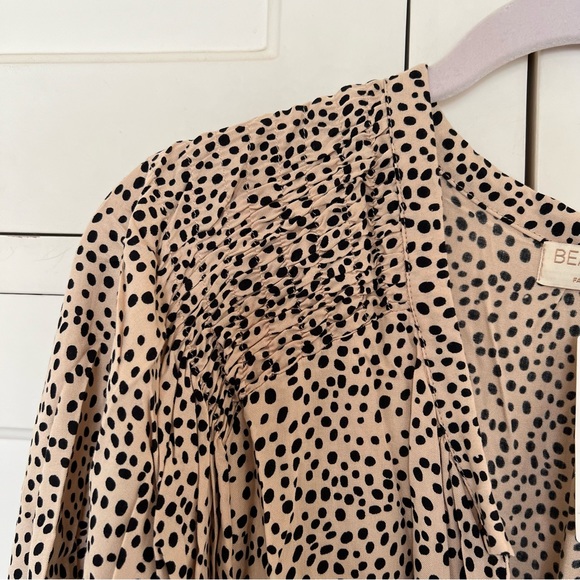 ANTHROPOLOGIE Black Tan Romper by Beachgold Size Small NWT - Picture 11 of 13